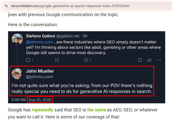 Myth: GEO Replaces Traditional SEO